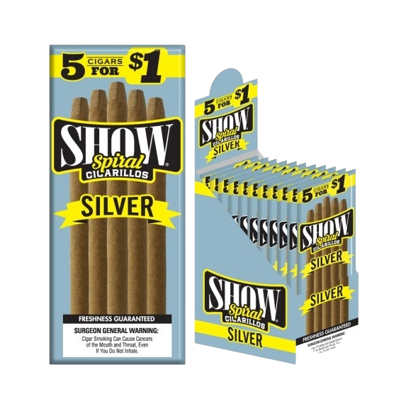SHOW CIGL SLVER 15/5/$1