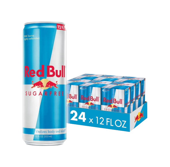 RED BULL SUGAR FREE 12 OZ
