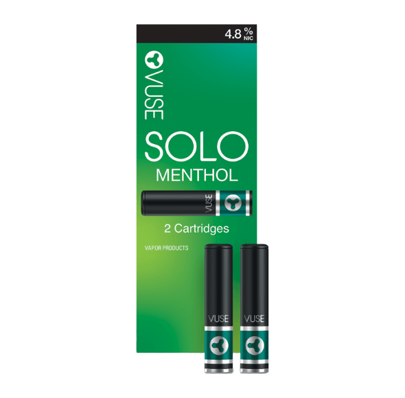 VUSE SOLO CARTRIDGE MENT 5ML 5/2PK