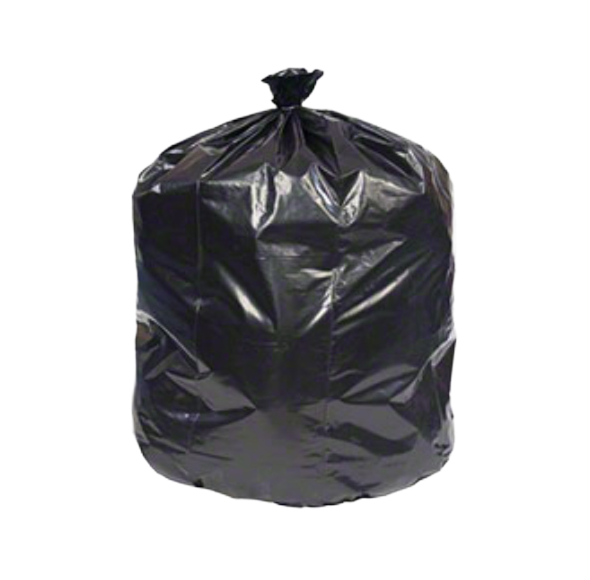 TRASH BAG BLACK 43X48 1.5ML 100CT