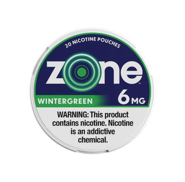 ZONE 6MG WINTERGRN PCH .50C OFF 5CT