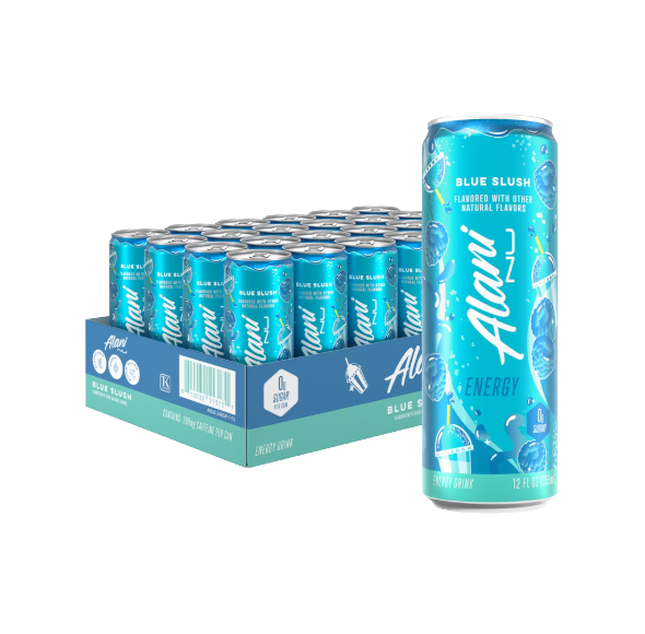 ALANI NU ENERGY BLU SLUSH 24/12 OZ