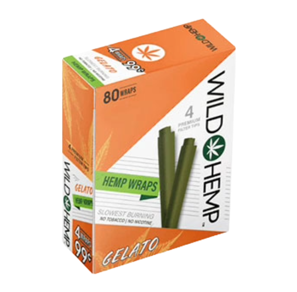 WILD HEMP WRAPS GELATO 20/4/99¢