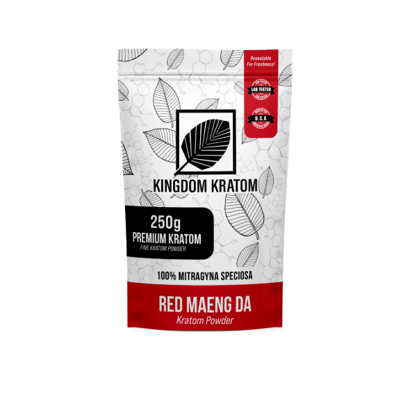 KINGDOM KRATOM RED MD POWDER 250MG
