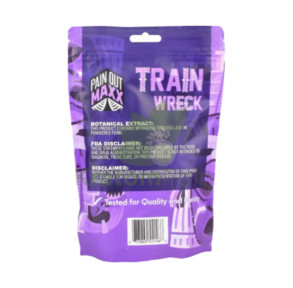 PAIN OUT TRAINWRECK 252CAP BAG