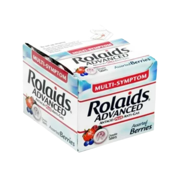 ROLAIDS ADVANC MS W/BERRY 12CT/10TB