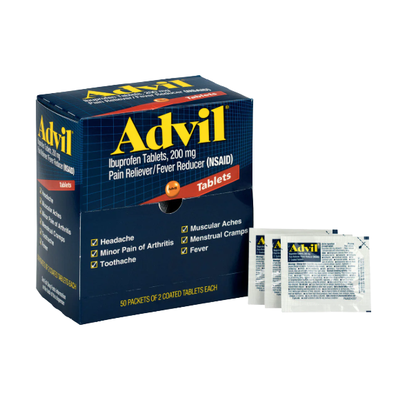 ADVIL 50/2 TABLETS BOX