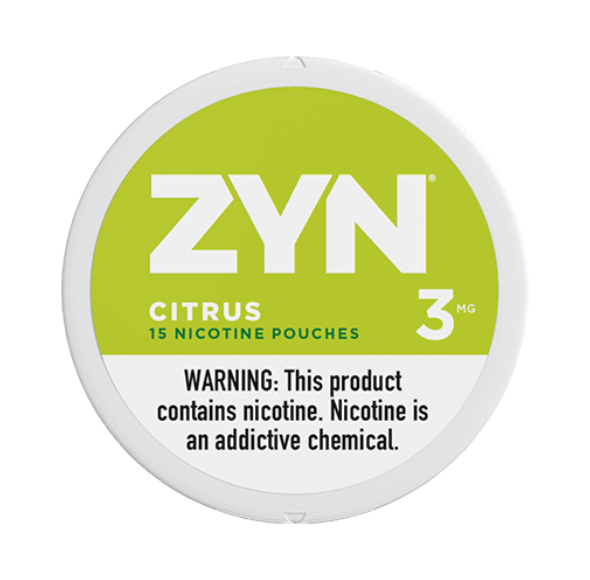 ZYN CITRUS 3MG $1 OFFCAN PCHS 5CN