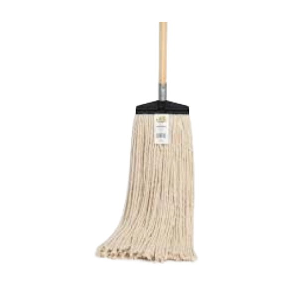 MOP HEAD COTTON 24 OZ FOLD OVER