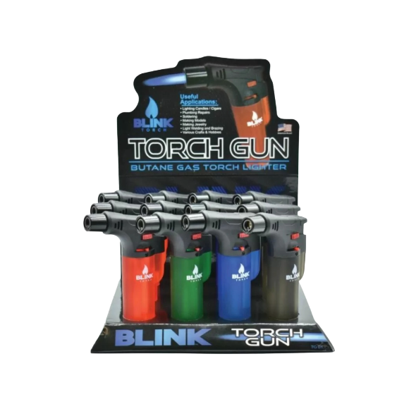 TORCH GUN FROSTED TORCH DISPLAY 12C