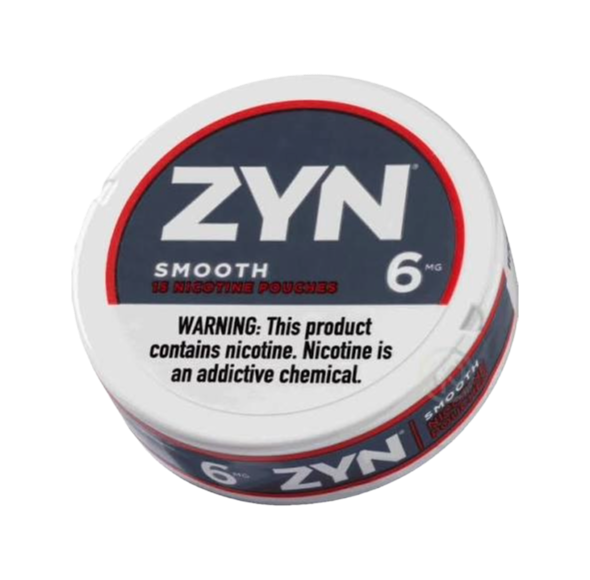 ZYN SMOOTH 6MG NICOTINE PCHS 5CN