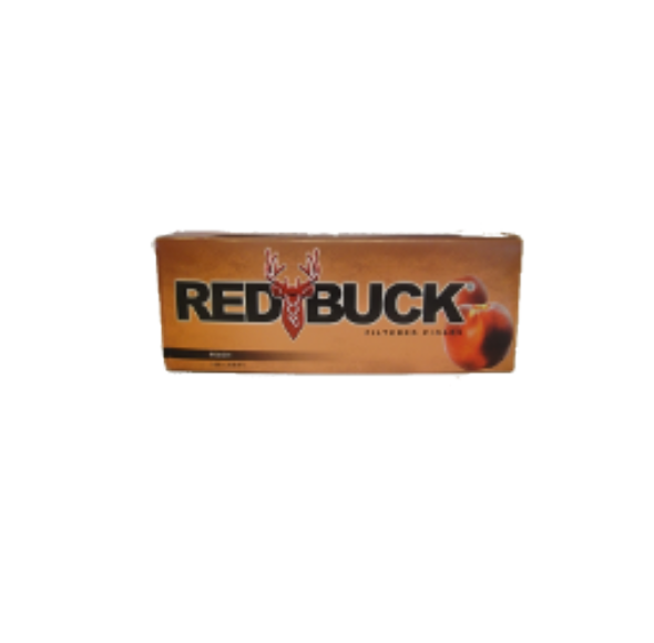 RED BUCK FILTER CIG PEACH SO CTN