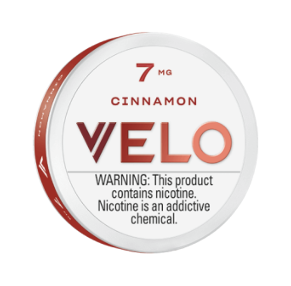 VELO CINNAMON 7MG NICOTINE POUCHES