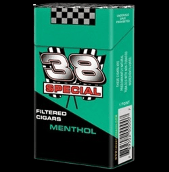 38 SPECIAL FILTER CIGAR GRN MEN 10P