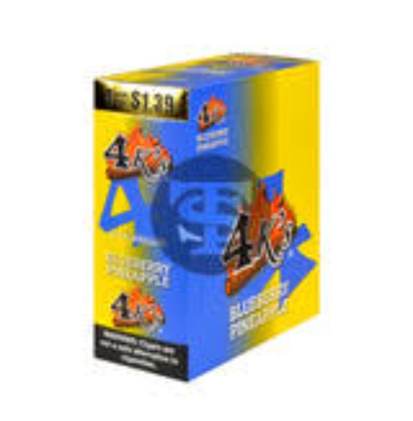 4 KINGS CIGR BLUBRY PINE15/4/$1.29