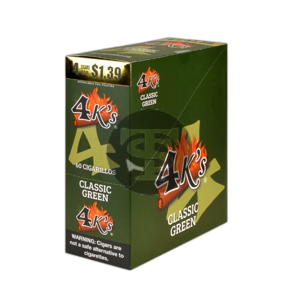 4 KINGS CIGR CLSSIC GREN 15/4/$1.29