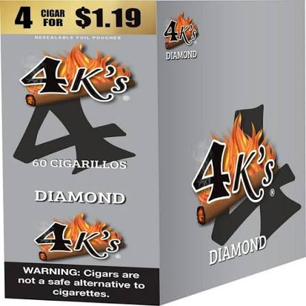 4 KINGS CIGR DIAMOND 15/4/$1.19