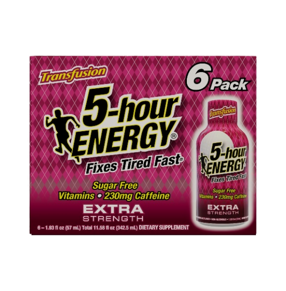 5-HOUR ENERGY EX TRANSFUSION 18/12C
