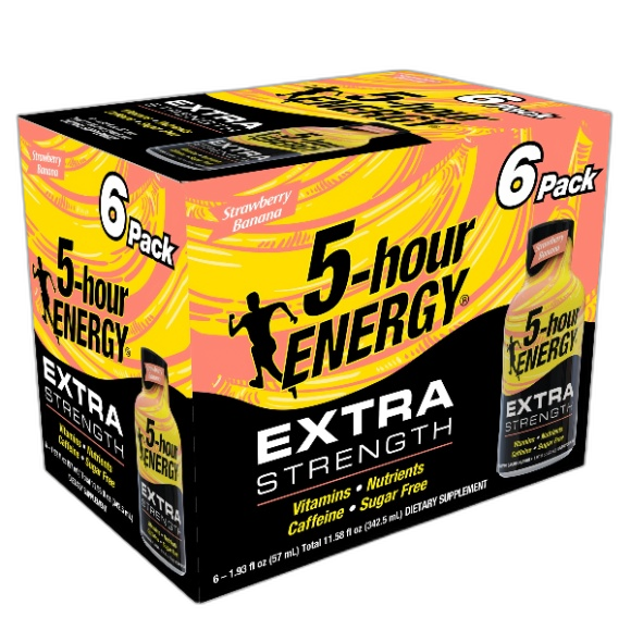 5-HOUR ENERGY EX STRAWBRY BAN 18/12