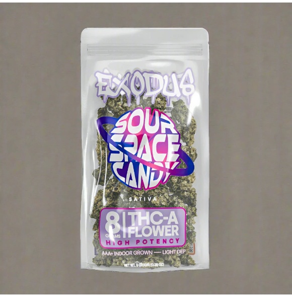 8G FLOWER THC-A DSPLY SOR SPACE CNY