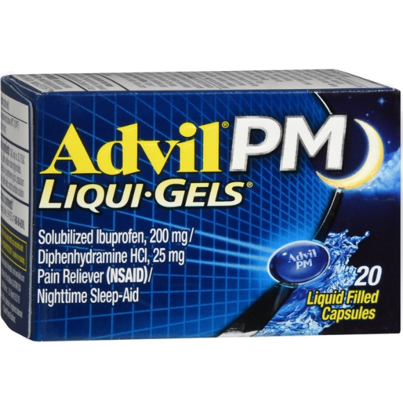 ADVIL PM 20/25/2 BOX SELECT