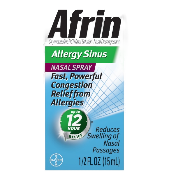 AFRIN ALLERGY NASAL SPRAY 36/12/6ML