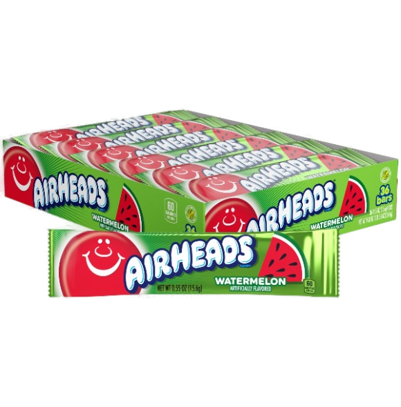 AIRHEAD SOUR WATERMELON 36 CT.55OZ