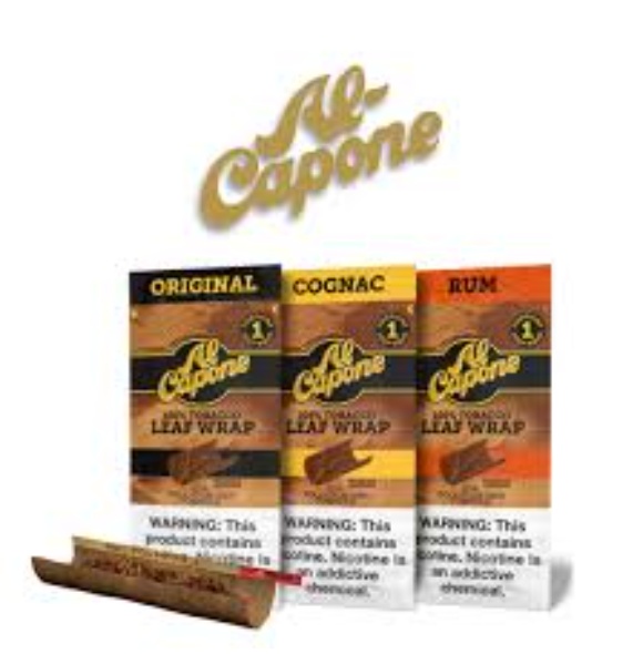 AL CAPONE WRAP LEAF COGNA 16/3/18CT