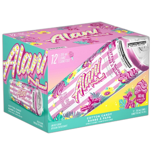 ALANI NU ENERGY COTTO CANDY 24/12OZ