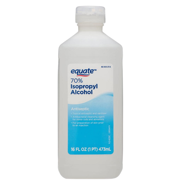 ALCOHOL WHITE 70%-16 OZ *