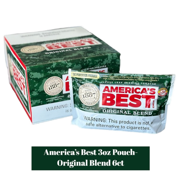 AMERICA'S BEST POUCH GREEN 12/6 CT