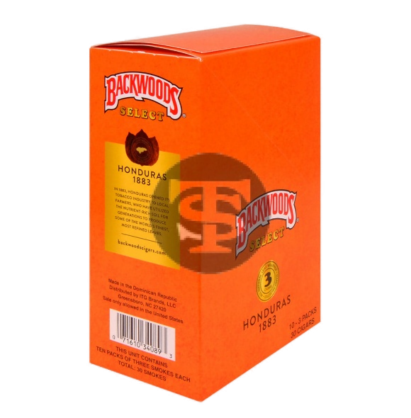 BACKWOODS SLCT HONDURAS 1883 10/3