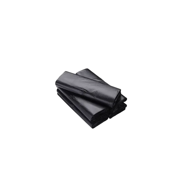 BAGS PLASTIC LG BLACK 15X7X26 500CT
