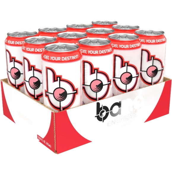 BANG ENERGY STRAWBERY KISS 12/16OZ