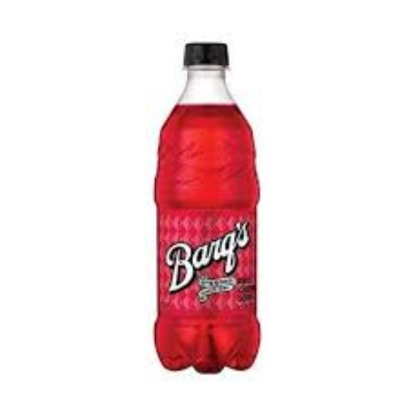 BARQ RED CREAM SODA 20 OZ BOTTLE