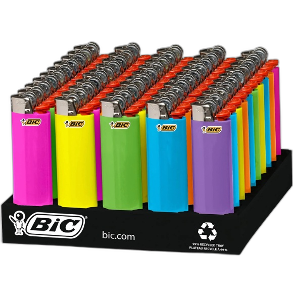 BIC LIGHTERS GEOMETRIC REG LCWA199E