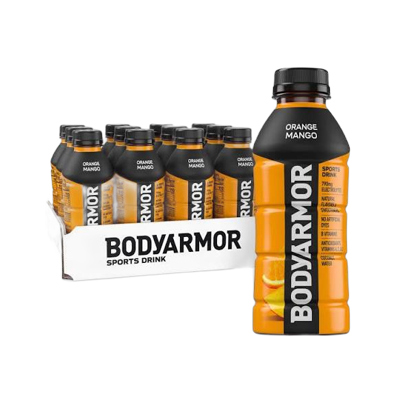 BODY ARMOR ORANGE MANGO 12/16 OZ