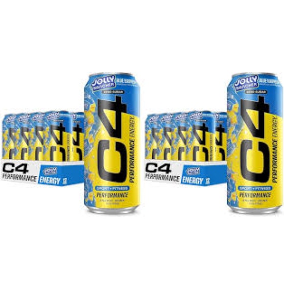 C4 ENERGY PERF J/R BLUE RASP 16OZ