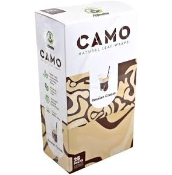 CAMO NAT LEAF WRAP RUSS CREM 25/5PK
