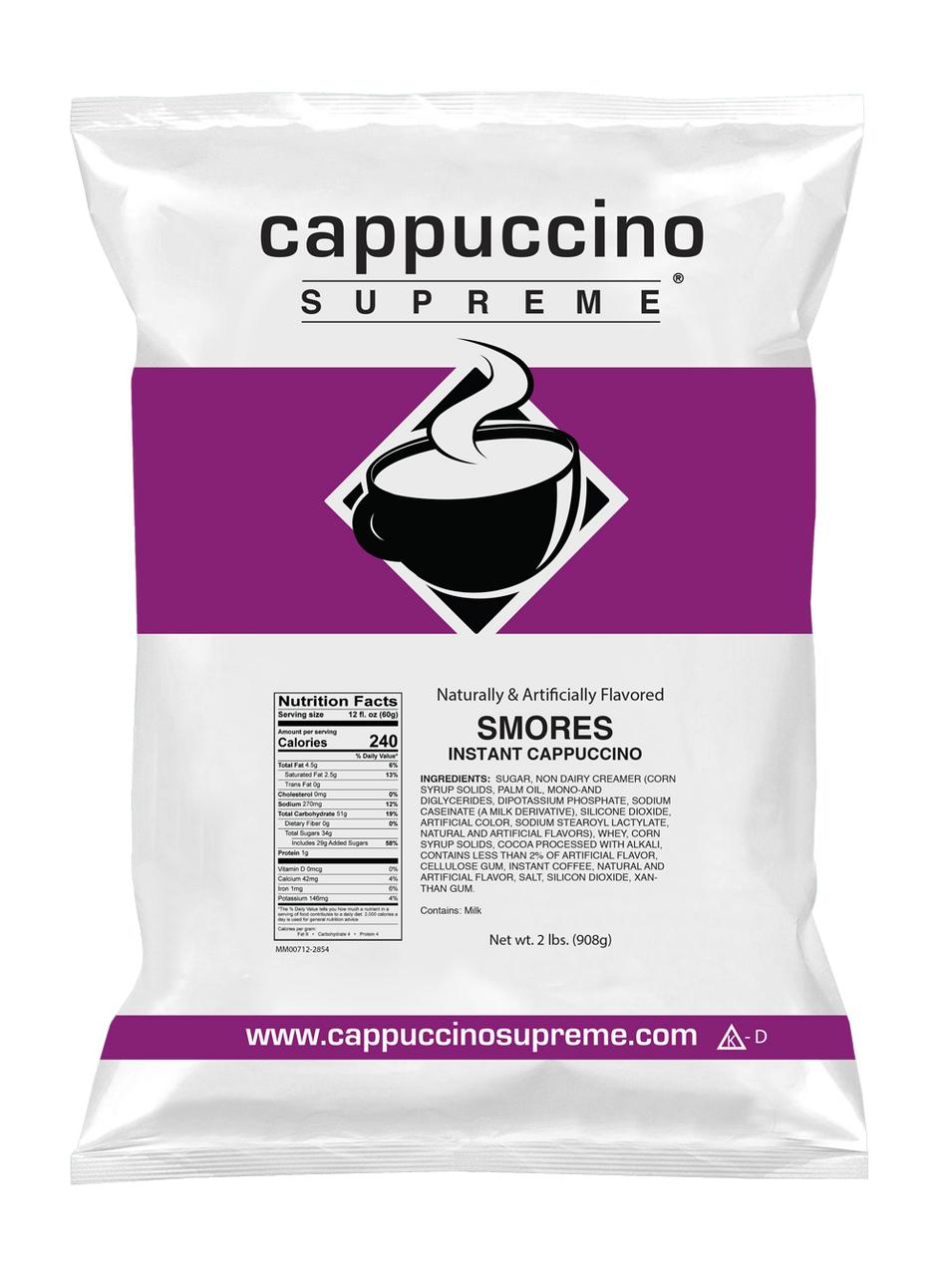 CAPPUCC H B ALMOND/AMR 6/2LB
