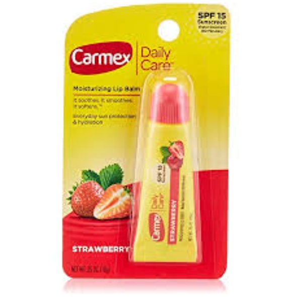 CARMEX TUBE STRAWBERRY 12CT BP