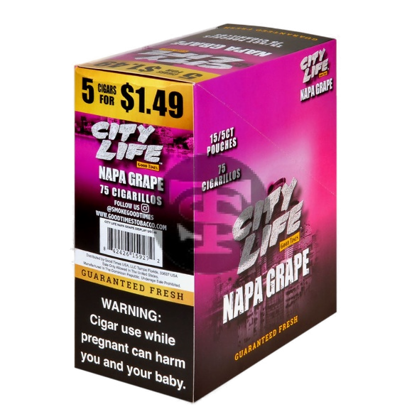 CITY LIFE NAPA GRAPE 15/5/$1.29