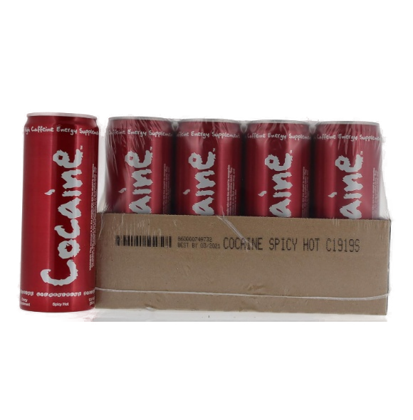 COCAINE ENERGY DRINK SPICY 12/12