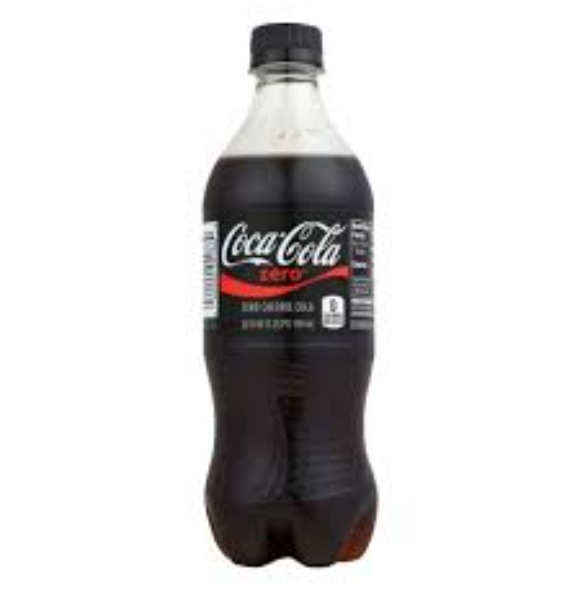 COKE ZERO 20 OZ BOTTLE