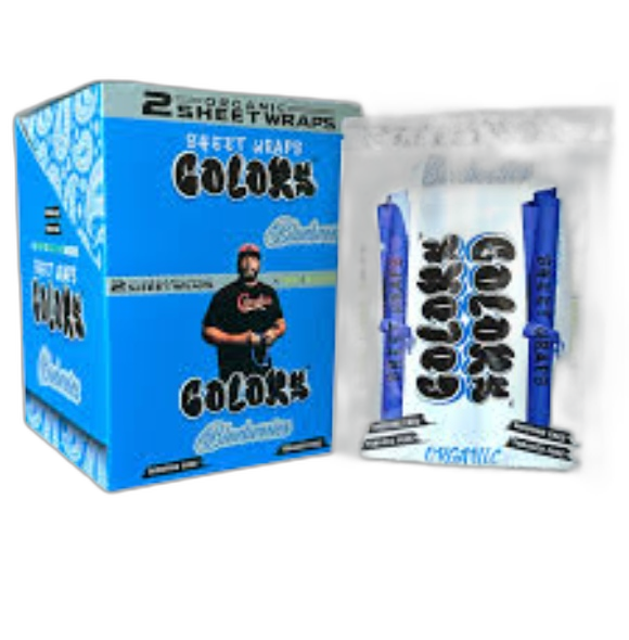 COLORS PAP WRAP BLUEBERRS 25/2PK