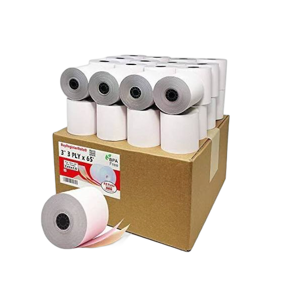 C/R 3 PLY 3 1/4 X 65' 50 CT W/C/P