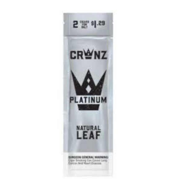 CRWNZ NAT LEAF PLATINUM 2/1.29 30/2