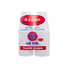 CUP EXXON FOAM 12 OZ 1000CT DLX12