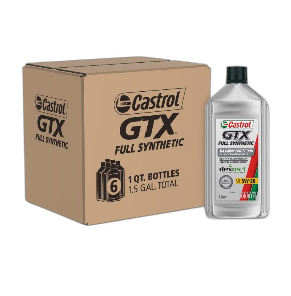 CASTROL G  HIGH MILE 5W30 6/1QT