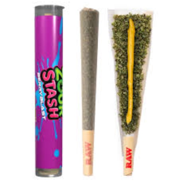 DELTA ZOUR STASH HASH HOLE PREROLL